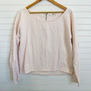 Aeropostale embroidered sleeve sweater  Size L
